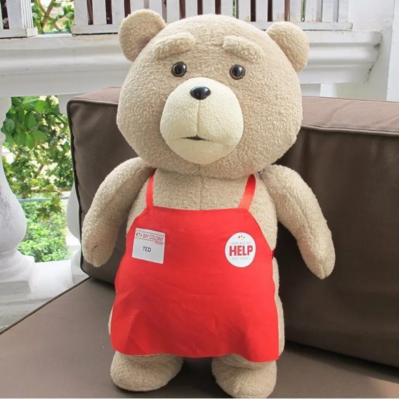 1pc 45cm Hot Movie Ted Teddy Bear Plush Toy Soft Cartoon Animal Bear Stuffed Doll Festival Friends Gifts Kids Accompany Dolls
1pc 45cm Hot Movie Ted Teddy Bear Plush Toy Soft Cartoon Animal Bear Stuffed Doll Festival Friends Gifts Kids Accompany Dolls