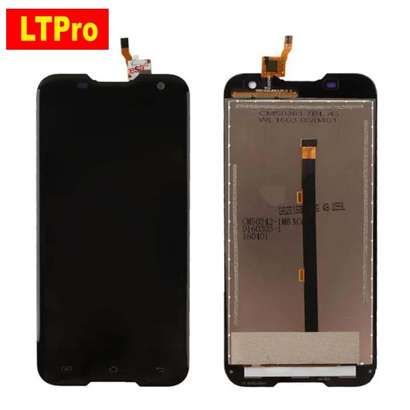 LTPro 100% GOOD Working Black Full LCD Display Touch Screen Digitizer Assembly For Blackview BV5000 Mobile Sensor Replacement
LTPro 100% GOOD Working Black Full LCD Display Touch Screen Digitizer Assembly For Blackview BV5000 Mobile Sensor Replacement