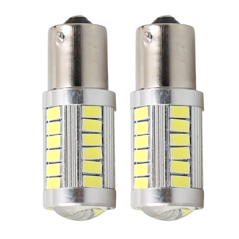 2 шт. 1156 BA15s P21W 33 SMD 5630 5730 светодиодный автомобильный сигнал поворота стоп сигналы