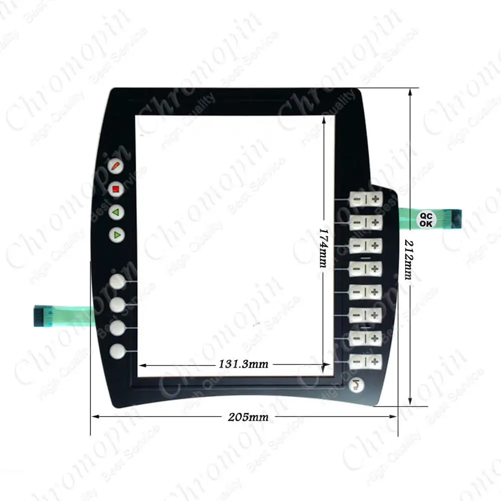 Touch Screen with Membrane Keypad for KUKA KRC4 KR C4 extended KRC4 extended KR C4 CK KRC4 CK Keyboard Switch Repair
Touch Screen with Membrane Keypad for KUKA KRC4 KR C4 extended KRC4 extended KR C4 CK KRC4 CK Keyboard Switch Repair