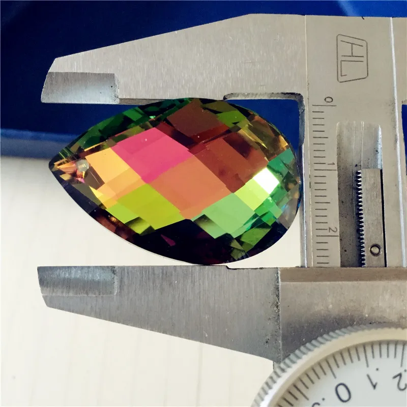 Almond Pendants Unique 120pcs 38mm Crystal Necklace & Pendants Rainbow Color Elegant Wedding Jewelry Parts For Women
Almond Pendants Unique 120pcs 38mm Crystal Necklace & Pendants Rainbow Color Elegant Wedding Jewelry Parts For Women
