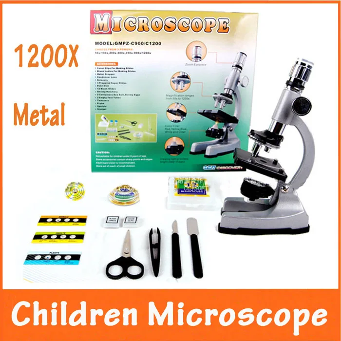 10X 20X Zoom Eyepiece Magnification 1200X Illuminated Child Metal Student Monocular Toy Microscope with Specimen for Children
10X 20X Zoom Eyepiece Magnification 1200X Illuminated Child Metal Student Monocular Toy Microscope with Specimen for Children
