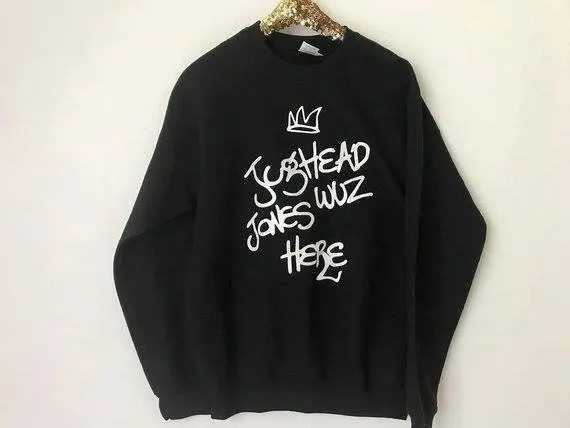 Sugarbaby Jughead Wuz Here толстовка с круглым вырезом Jughead Jones Juggie толстовка с круглым вырезом унисекс модные повседневные топы Прямая поставка
Sugarbaby Jughead Wuz Here толстовка с круглым вырезом Jughead Jones Juggie толстовка с круглым вырезом унисекс модные повседневные топы Прямая поставка