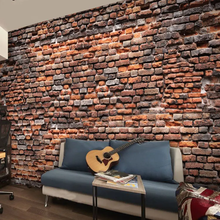 Custom 3d mural 3D simulation wallpaper Cafe Restaurant living room Bar tea house decoration pastoral old brick wallpaper mural
Custom 3d mural 3D simulation wallpaper Cafe Restaurant living room Bar tea house decoration pastoral old brick wallpaper mural