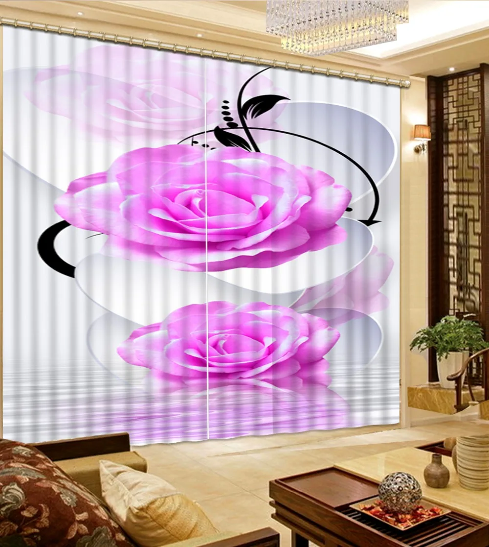 european style curtains custom 3d curtains Beautiful flowers 3d window luxury curtains modern curtains for living room
european style curtains custom 3d curtains Beautiful flowers 3d window luxury curtains modern curtains for living room