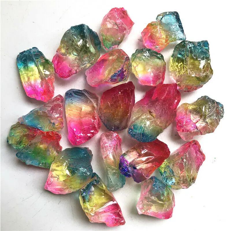 100g Electroplated Multicolor Crystal Gemstone Meditation Reiki Healing Crystal Natural Stones and Minerals
100g Electroplated Multicolor Crystal Gemstone Meditation Reiki Healing Crystal Natural Stones and Minerals