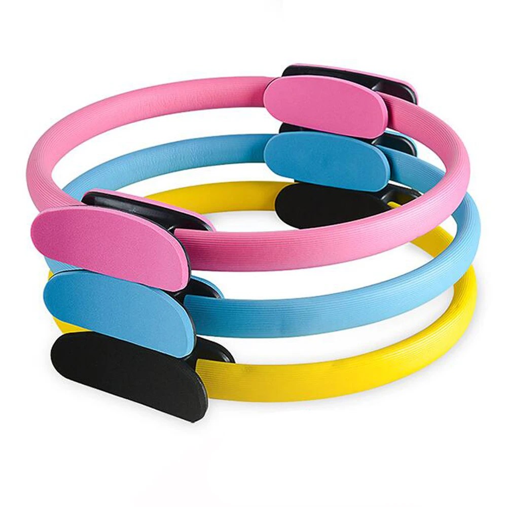 Yoga Pilates Ring Magic Circle Muscle Exercise Kit Dual Grip Yoga Wheel Home Fitness Body Shaping Massage Loop Equipment
Yoga Pilates Ring Magic Circle Muscle Exercise Kit Dual Grip Yoga Wheel Home Fitness Body Shaping Massage Loop Equipment
