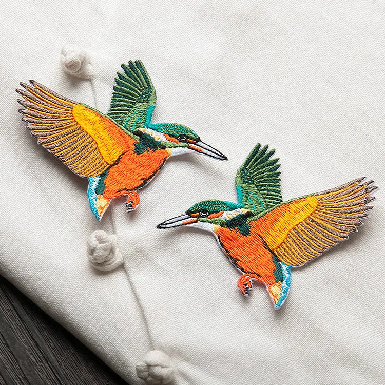 Patch Bird Embroidery Iron on Patches for Clothing Animal Applique DIY Hat Coat Dress Pants Accessories Cloth Sticker
Patch Bird Embroidery Iron on Patches for Clothing Animal Applique DIY Hat Coat Dress Pants Accessories Cloth Sticker