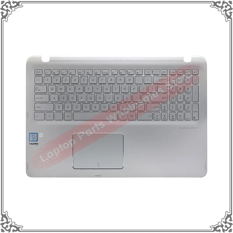 Original Laptop palmrest Topcase For Asus q504u Top case US keyboard with Trackpad 13nb0bz2am0401 Silver
Original Laptop palmrest Topcase For Asus q504u Top case US keyboard with Trackpad 13nb0bz2am0401 Silver
