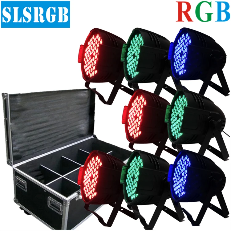 8PCS/LOT&flight case Aluminum 54pcs 3W RGB 3IN1 tri color Indoor Led Par Light China Manufacturer tyanshine LEDS RGB 3in1 DMX
8PCS/LOT&flight case Aluminum 54pcs 3W RGB 3IN1 tri color Indoor Led Par Light China Manufacturer tyanshine LEDS RGB 3in1 DMX