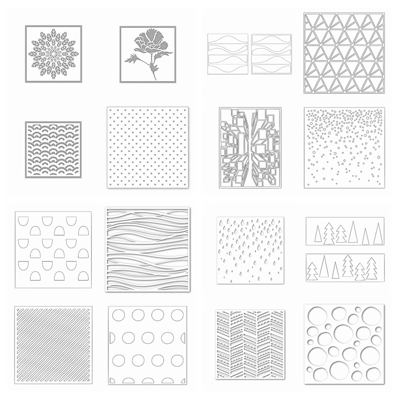 4 Mixed Shape Stencil for DIY Scrapbooking Album Photo Craft Fun Plastic Templates Decor DIY Paper Card New 6x6 inch
4 Mixed Shape Stencil for DIY Scrapbooking Album Photo Craft Fun Plastic Templates Decor DIY Paper Card New 6x6 inch