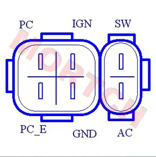 TZ-43 Chinese scooter GY6 parts GY6 AC Racing CDI 11,000rmp High Performance motorcycle part 139QMB 152QMI 157QMJ