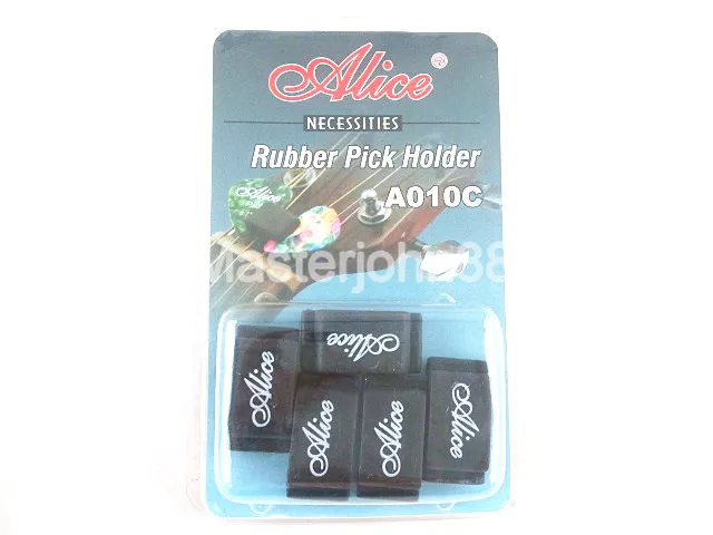 5 шт./компл. Alice A010C резиновый держатель для гитары с зажимом|pick holder|set alicatesclip guitar |