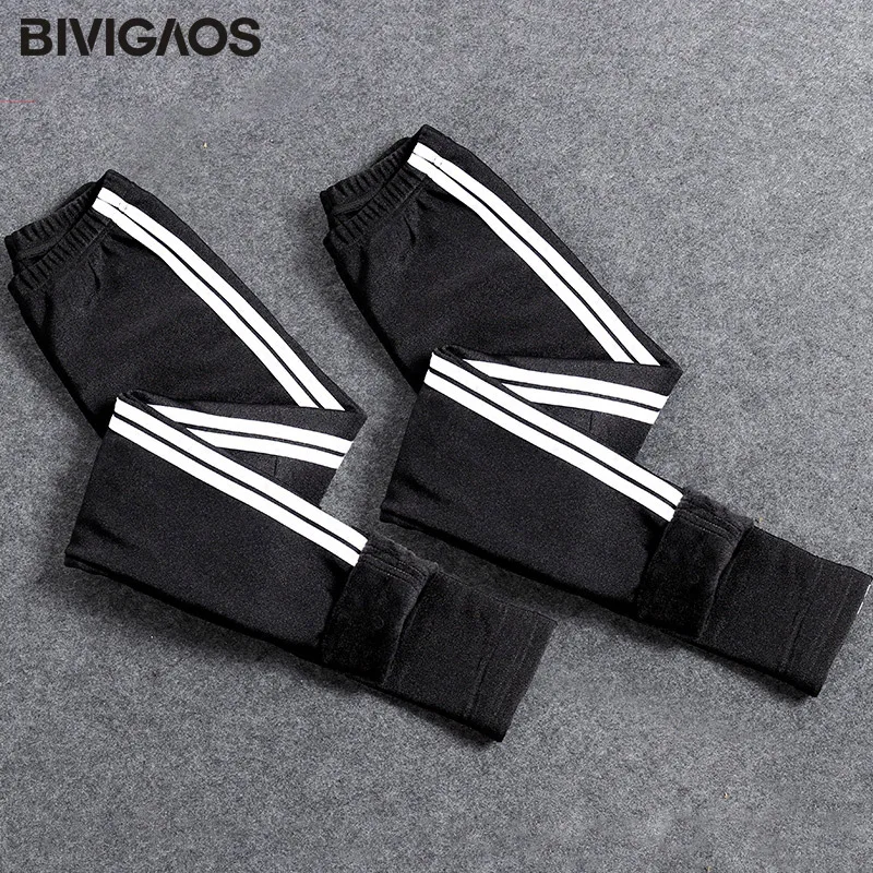BIVIGAOS Women Winter Warm Leggings Side White Striped Gloss Pants Thick Velvet Leggings Black Elastic Slim Legging Pencil Pants
BIVIGAOS Women Winter Warm Leggings Side White Striped Gloss Pants Thick Velvet Leggings Black Elastic Slim Legging Pencil Pants