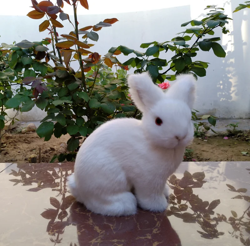 about 13x8x14cm white squatting rabbit hard model plastic&furs rabbit prop,home decoration toy gift s2298
about 13x8x14cm white squatting rabbit hard model plastic&furs rabbit prop,home decoration toy gift s2298