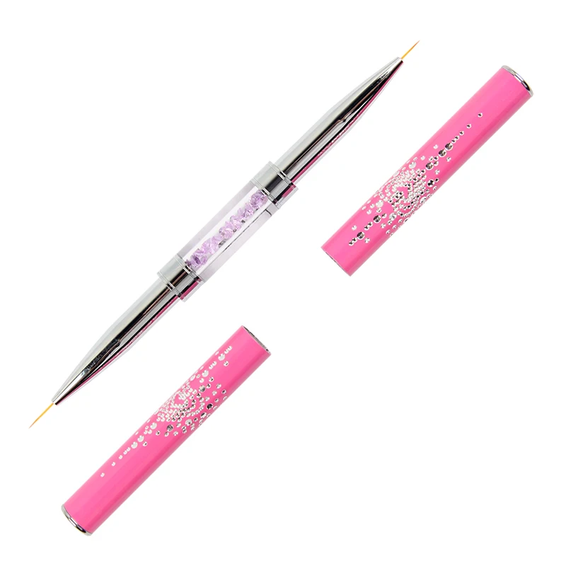 ANGNYA 10Pcs Double Head Nail Liner Brush 7mm 9mm Acrylic Nail Art Brushes Drawing Line Crystal Handle Nail Art Manicure Brush
ANGNYA 10Pcs Double Head Nail Liner Brush 7mm 9mm Acrylic Nail Art Brushes Drawing Line Crystal Handle Nail Art Manicure Brush