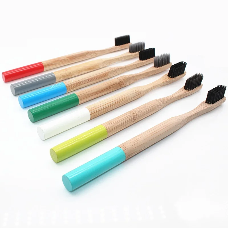2Pcs/set Bamboo Toothbrush Round Bamboo Environment Wooden Rainbow Bamboo Toothbrush Oral Care Bamboo Fibe Soft Bristle 7 Colors
2Pcs/set Bamboo Toothbrush Round Bamboo Environment Wooden Rainbow Bamboo Toothbrush Oral Care Bamboo Fibe Soft Bristle 7 Colors