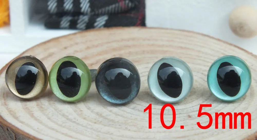 fress ship!!! 50 pairs 10.5mm mixed color CAT safety eyes for felted wool doll-1 pairs for each color
fress ship!!! 50 pairs 10.5mm mixed color CAT safety eyes for felted wool doll-1 pairs for each color