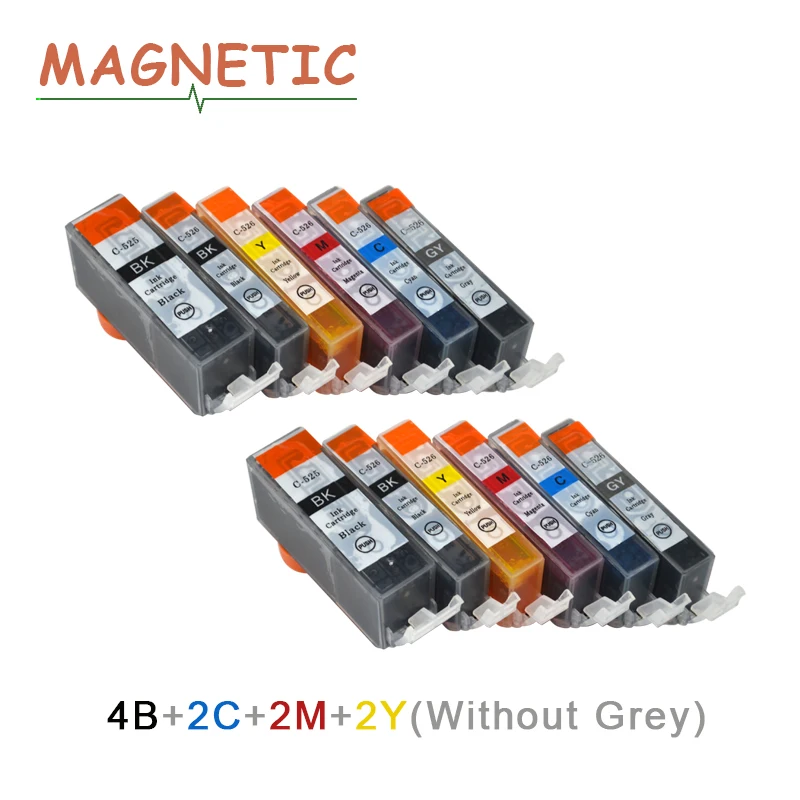 10 шт. для Canon PGI525 CLI526 чернильный картридж для принтера Canon принтерам PIXMA iP4850 iP4950 MG5150 MG5250 MG6150 MG8150 MX885 MG5350 525 526
10 шт. для Canon PGI525 CLI526 чернильный картридж для принтера Canon принтерам PIXMA iP4850 iP4950 MG5150 MG5250 MG6150 MG8150 MX885 MG5350 525 526