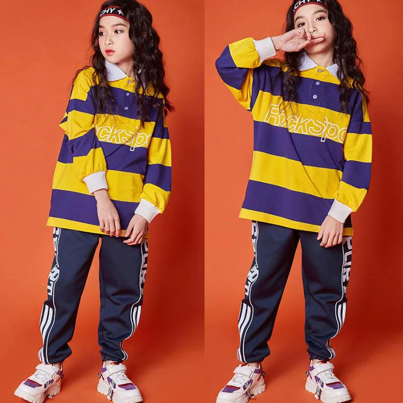 Kid Hip Hop Clothing Casual Shirt Sweatshirt Top Jogger Pants for Girls Boy Jazz Dance Costume Ballroom Dancing Clothes Wear
Kid Hip Hop Clothing Casual Shirt Sweatshirt Top Jogger Pants for Girls Boy Jazz Dance Costume Ballroom Dancing Clothes Wear