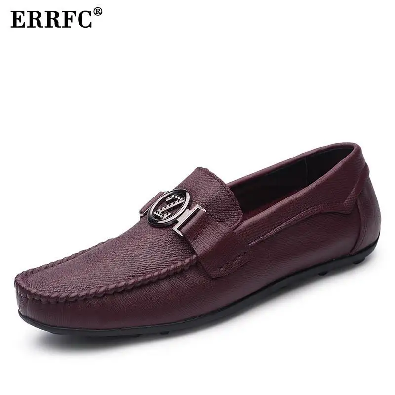 ERRFC Trend Of Men Slip On Loafer Shoes Fashion Designer Round Toe Flat Shoes For Man Black Moccasin Shoes Size 37-44 Chaussure
ERRFC Trend Of Men Slip On Loafer Shoes Fashion Designer Round Toe Flat Shoes For Man Black Moccasin Shoes Size 37-44 Chaussure