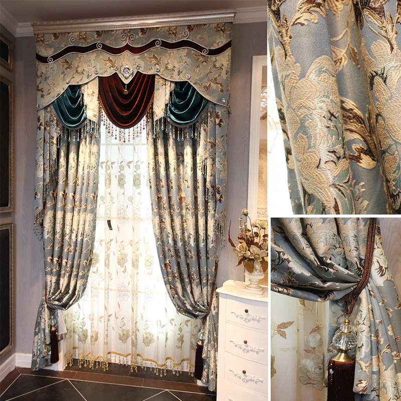 Lace Blind extreme quality window cloth the blind Vivian quality Curtains jacquard curtain finished product Blinds the curtain
Lace Blind extreme quality window cloth the blind Vivian quality Curtains jacquard curtain finished product Blinds the curtain