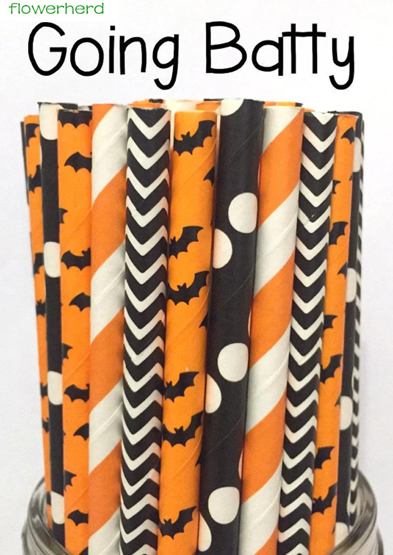100pcs Halloween Disposable Paper Straw Paperboard Straw Halloween Event Party Kids Halloween Event Party Supply
100pcs Halloween Disposable Paper Straw Paperboard Straw Halloween Event Party Kids Halloween Event Party Supply