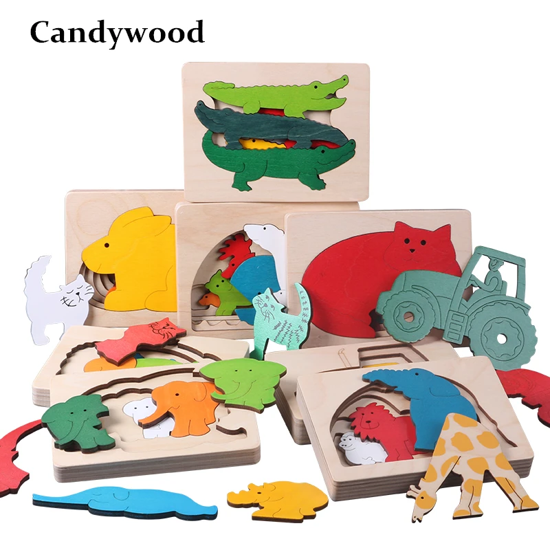 Candywood новая детская игрушка Мультяшные животные 3D Пазлы Многослойные Пазлы Детские деревянные игрушки Детские творческие для раннего разв...
Candywood новая детская игрушка Мультяшные животные 3D Пазлы Многослойные Пазлы Детские деревянные игрушки Детские творческие для раннего разв...