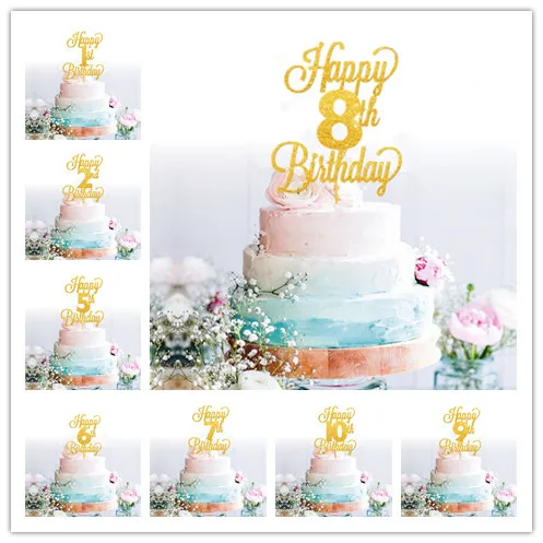 Happy 1st , 2nd, 3rd,4th-10th Baby Kids Birthday Cake Topper Age Cake Topper Baby Shower Party Cake Decorating Glitter Gold
Happy 1st , 2nd, 3rd,4th-10th Baby Kids Birthday Cake Topper Age Cake Topper Baby Shower Party Cake Decorating Glitter Gold