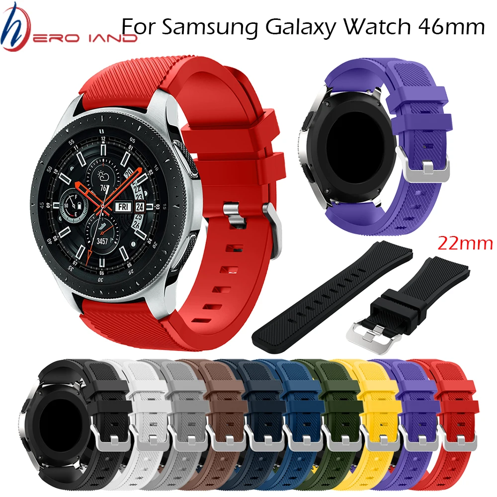 22mm strap watch band for Samsung Galaxy Watch 46mm band Replacement band for Samsung Gear S3 Frontier Classic Bracelet Correa
22mm strap watch band for Samsung Galaxy Watch 46mm band Replacement band for Samsung Gear S3 Frontier Classic Bracelet Correa