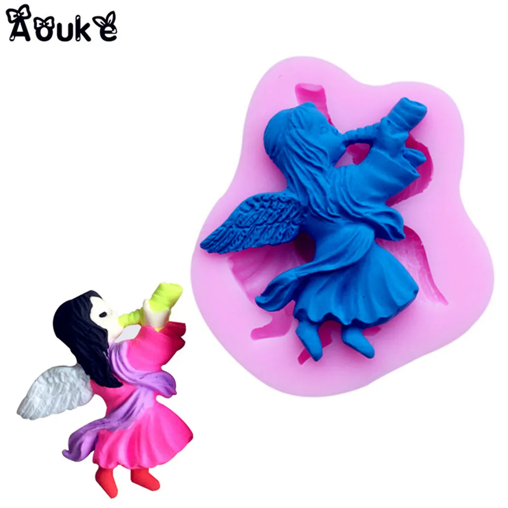 Cookies Liquid Silicone Mold Angel Shape Cake Chocolate Molds Pastry Pudding Ice Cube Mould Wedding Decoration DIY Baking Tools
Cookies Liquid Silicone Mold Angel Shape Cake Chocolate Molds Pastry Pudding Ice Cube Mould Wedding Decoration DIY Baking Tools