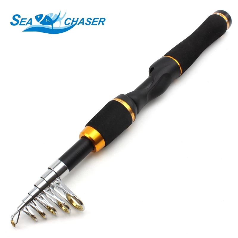 1.65M ultrashort Telescopic Protable Carbon Spinning Fishing Rod Casting Rods Short Sea Rod Lure Weight 10-20g Free shipping
1.65M ultrashort Telescopic Protable Carbon Spinning Fishing Rod Casting Rods Short Sea Rod Lure Weight 10-20g Free shipping