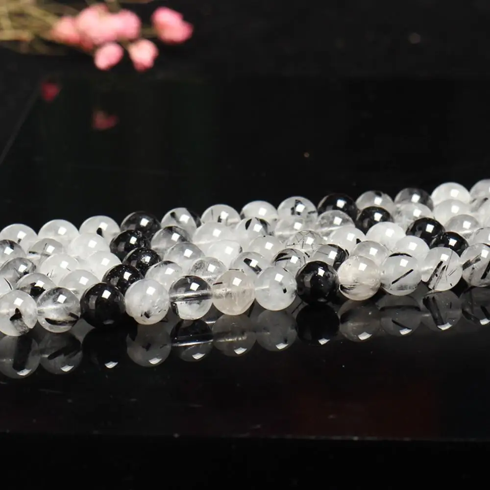 Natural Tourmalinated Quartzl Beads Yellow Quartz Natural Stone Beads For Jewelry Making Diy Necklace 6/ 8/10/12mm 15"
Natural Tourmalinated Quartzl Beads Yellow Quartz Natural Stone Beads For Jewelry Making Diy Necklace 6/ 8/10/12mm 15"