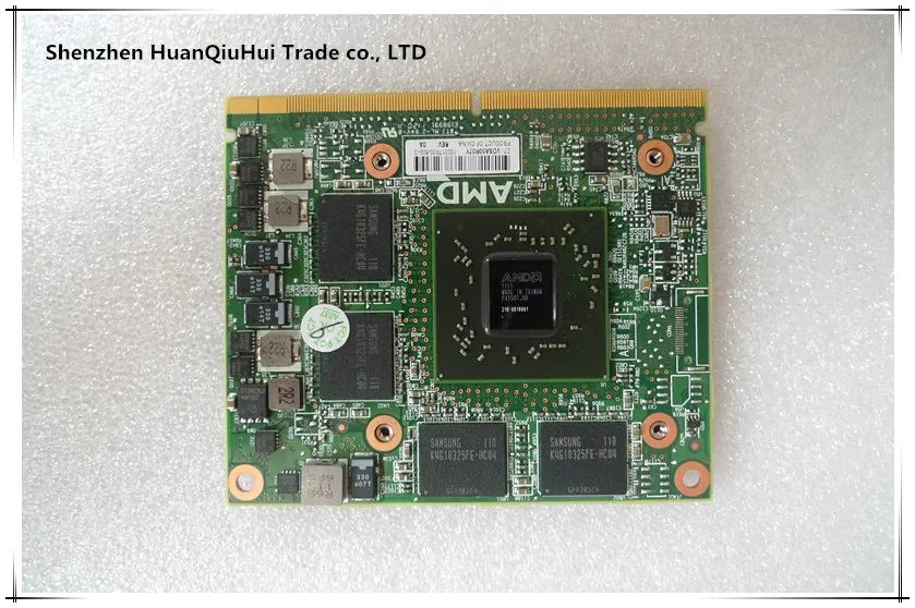 Оригинальная графическая карта HD6770M HD 6770M для HP M5950 8560W 8760W 216 0810001|card card|card graphiccard video