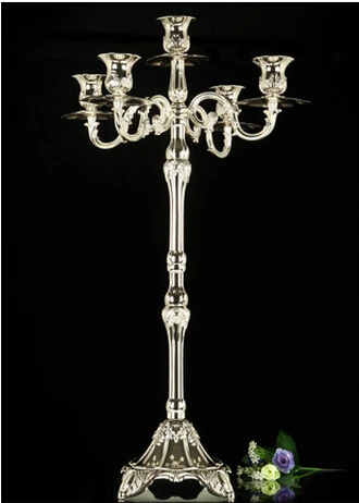 H65/85/105cm centerpiece vintage silver plated 5arm candelabra metalcraft candlesticks weddings candelabra candle holder ZT099
H65/85/105cm centerpiece vintage silver plated 5arm candelabra metalcraft candlesticks weddings candelabra candle holder ZT099