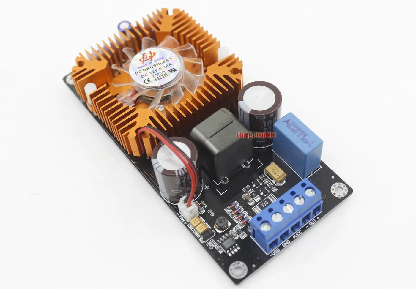 Assembeld IRS2092 + IRFB4227 класс D моно усилитель мощности плата 500 Вт-1000 Вт AMP
Assembeld IRS2092 + IRFB4227 класс D моно усилитель мощности плата 500 Вт-1000 Вт AMP