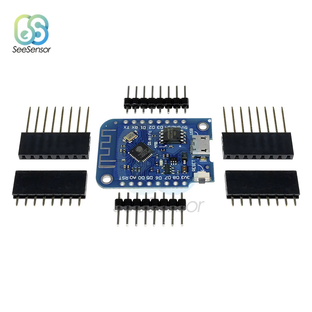D1 Mini Pro 16M Bytes макетная плата внешняя антенна разъем ESP8266 Φ CP2104 Micro USB беспроводной