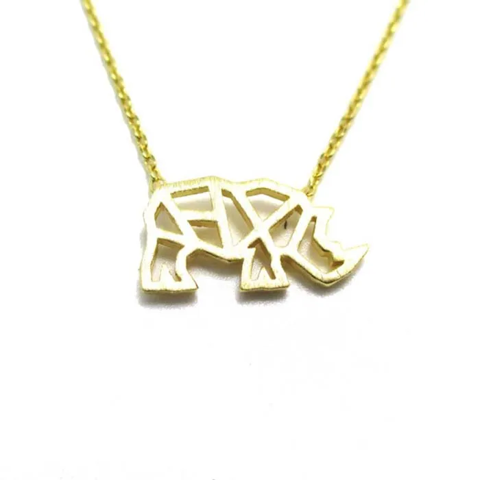 Daisies 10pcs/lot New Fashion Pendant Necklace Rhino Rhinoceros Outline Shaped Necklaces For Women Jewelry Animal Collier Femme
Daisies 10pcs/lot New Fashion Pendant Necklace Rhino Rhinoceros Outline Shaped Necklaces For Women Jewelry Animal Collier Femme