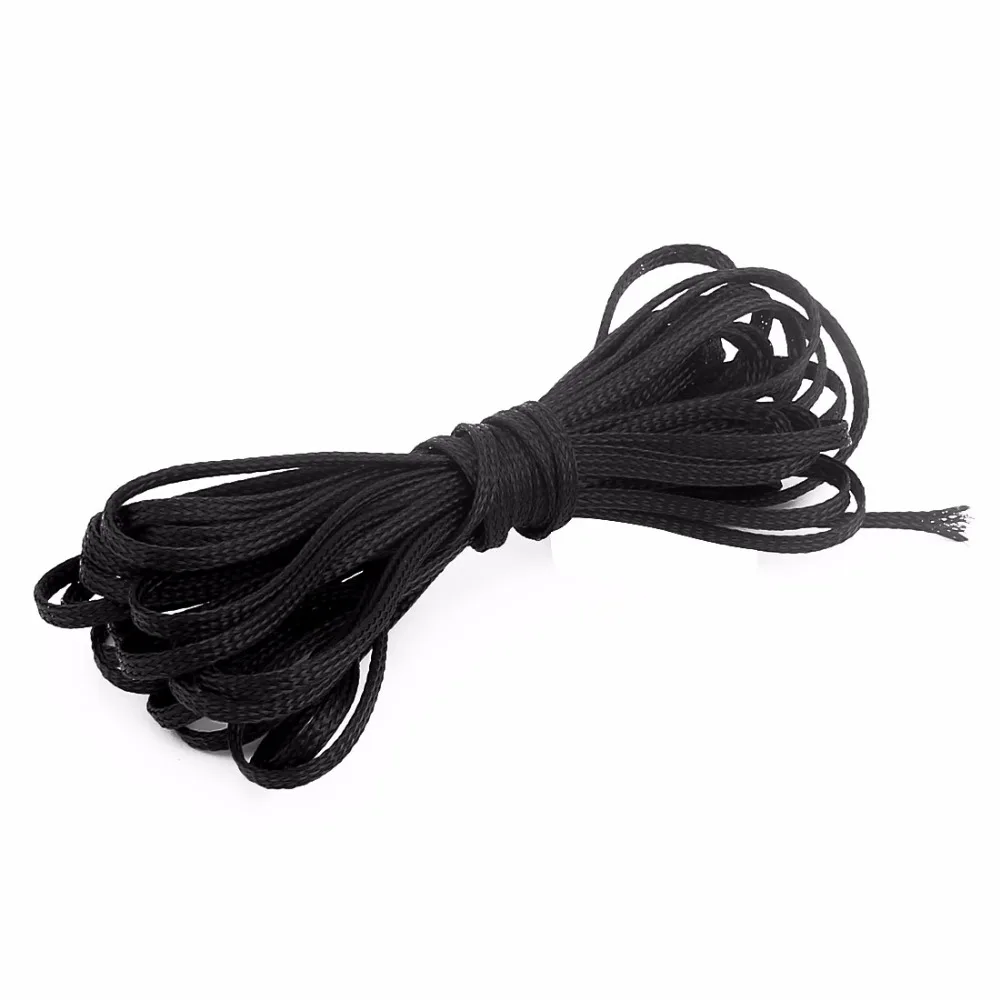 UXCELL Hot Sale 8 Meters Length 4mm Width Nylon Braided Expandable Sleeving Cable Harness Wire Cable Protection
UXCELL Hot Sale 8 Meters Length 4mm Width Nylon Braided Expandable Sleeving Cable Harness Wire Cable Protection