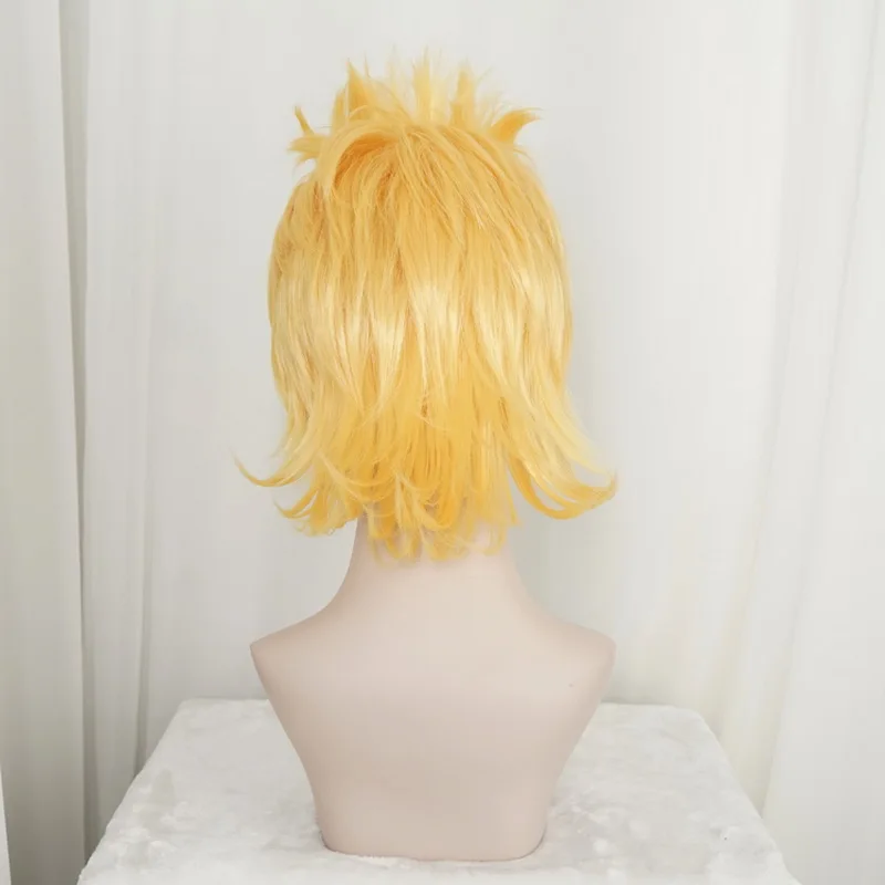 Halloween My Hero Academia BIG 3 Million Mirio Toogata Short Golden Wig Cosplay Costume Boku no Hero Academia Hair Wigs For Men
Halloween My Hero Academia BIG 3 Million Mirio Toogata Short Golden Wig Cosplay Costume Boku no Hero Academia Hair Wigs For Men