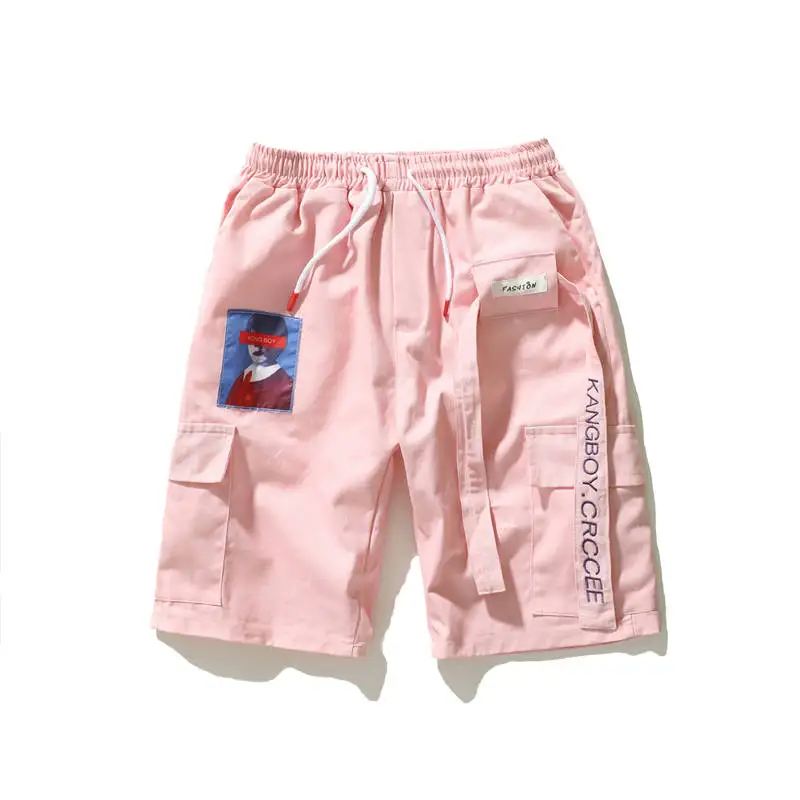 2019 Hip Hop Shorts Men Summer Work Short Pants With Side Pocket Cool Pink Slim Fit Short Trousers Fashion Mens Cargo Shorts Men
2019 Hip Hop Shorts Men Summer Work Short Pants With Side Pocket Cool Pink Slim Fit Short Trousers Fashion Mens Cargo Shorts Men