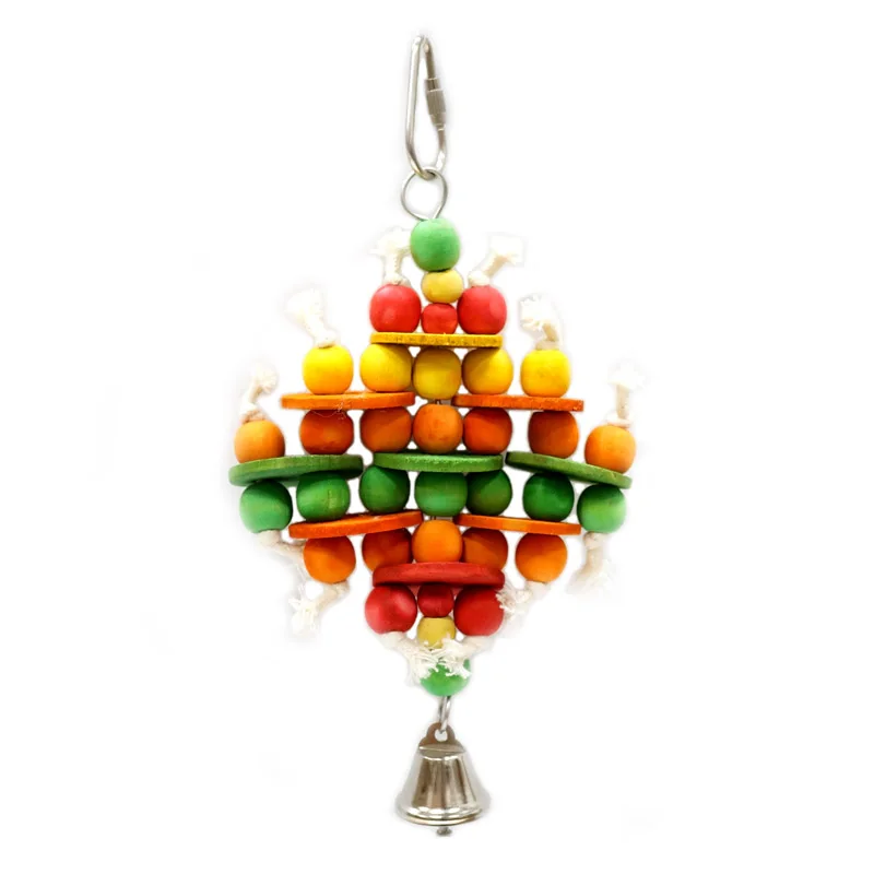 CAITEC Bird Toys Small Wooden Beads Toy Chew Bite Toys Small Bird Cage Toys Suitable for Small Size Parrots
CAITEC Bird Toys Small Wooden Beads Toy Chew Bite Toys Small Bird Cage Toys Suitable for Small Size Parrots
