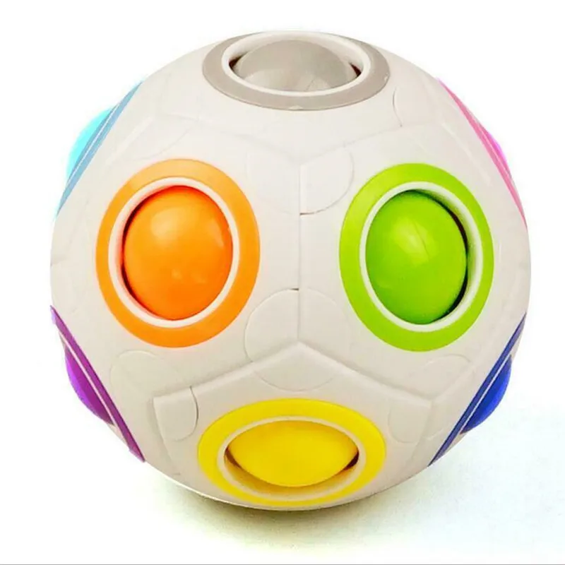 ShengShou Rainbow2 Football Alien Magic Cube Puzzle Cube Educational Toy For Kid Intelligence Gift Multi-Color 1Pcs Safe ABS
ShengShou Rainbow2 Football Alien Magic Cube Puzzle Cube Educational Toy For Kid Intelligence Gift Multi-Color 1Pcs Safe ABS