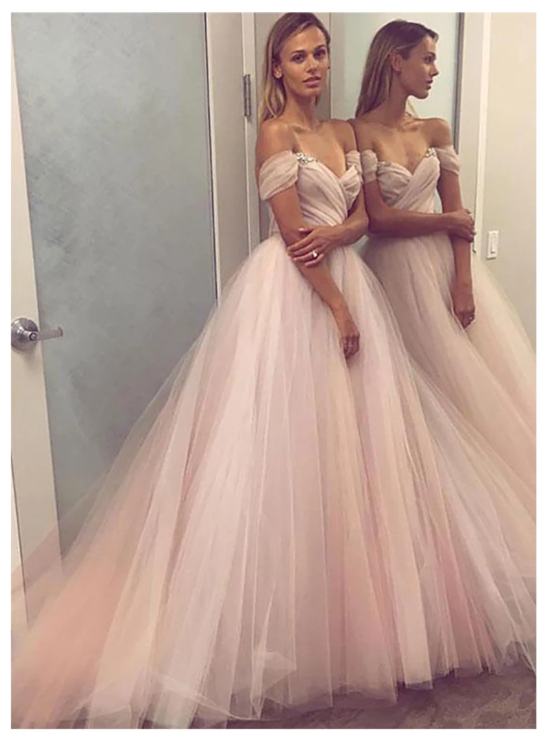 smileven Pink Wedding Dress Off The Shoulder Vestidos de novia 2019 Sweetheart Bridal Dress Backless Wedding Gowns Custom Made
smileven Pink Wedding Dress Off The Shoulder Vestidos de novia 2019 Sweetheart Bridal Dress Backless Wedding Gowns Custom Made