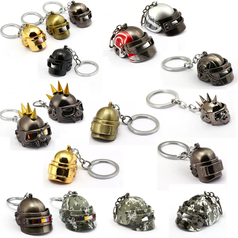 17 Styles Game Jewelry PUBG Keychain Battle Grounds Key Chains Helmet Pendant Keyring Fans Gift llaveros mujer brelok
17 Styles Game Jewelry PUBG Keychain Battle Grounds Key Chains Helmet Pendant Keyring Fans Gift llaveros mujer brelok