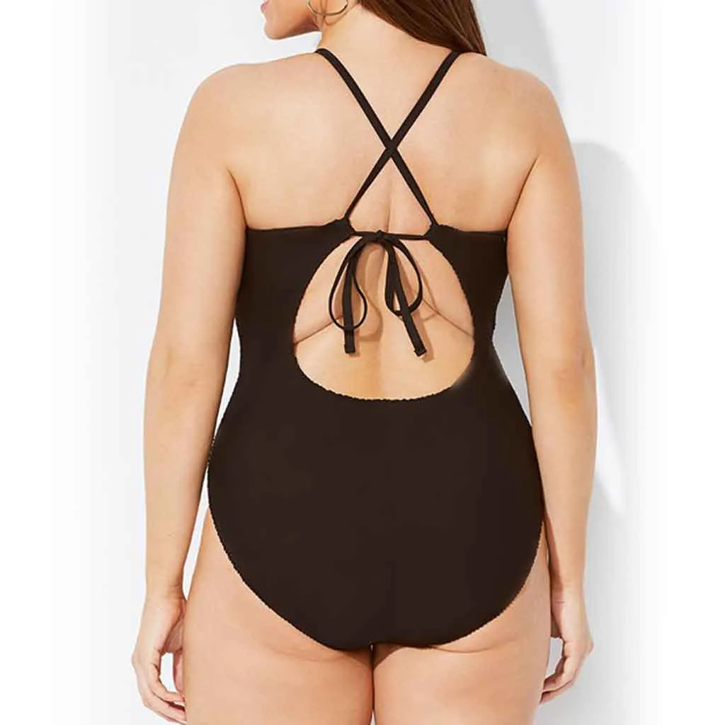 2019 New Summer Women's Fashion Beach Wear Sexy Women One Piece Print Swimsuit Push Up Padded Bikini Swimwear | Спорт и