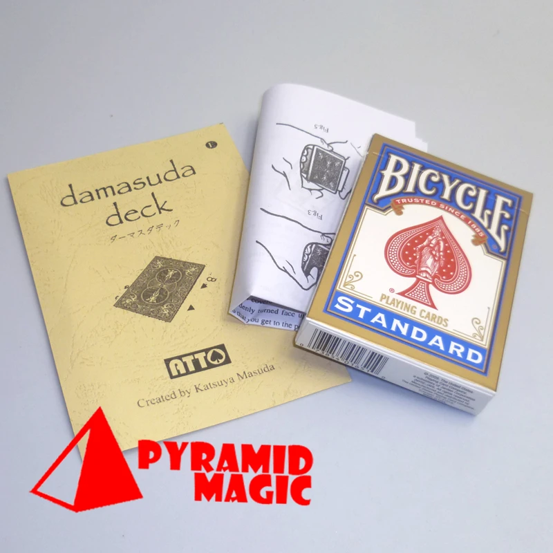 DaMasuda Deck by Katsuya Masuda / close-up street card magic trick / wholesale / free shipping
DaMasuda Deck by Katsuya Masuda / close-up street card magic trick / wholesale / free shipping