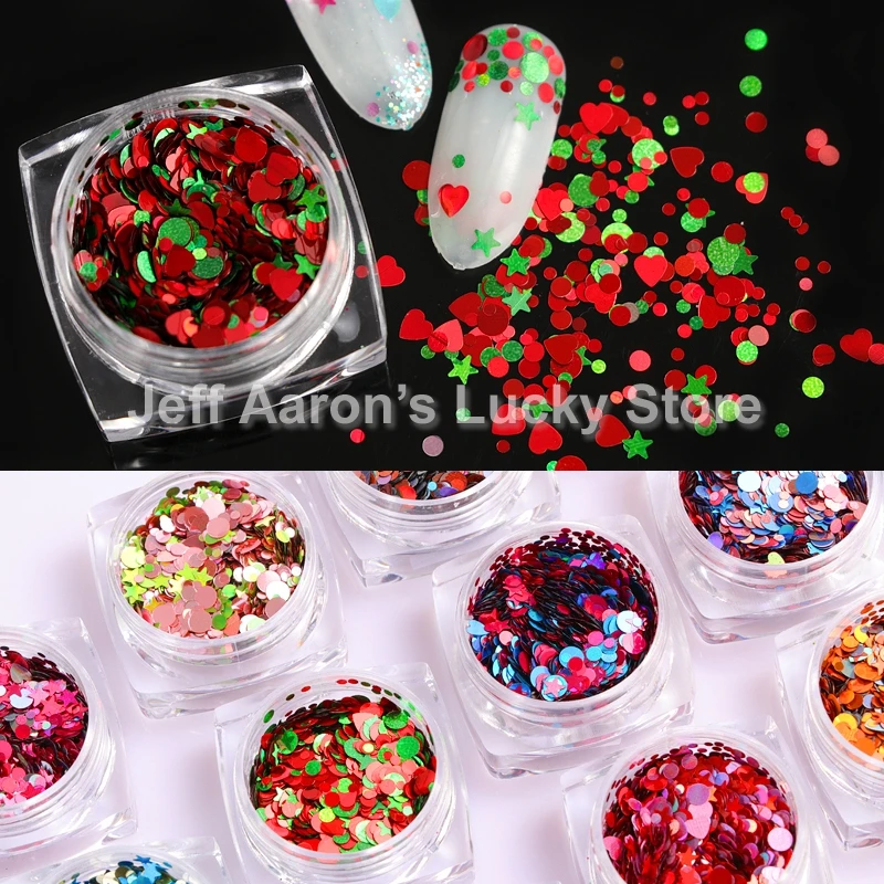 12 Colors Glitter Nail Laser Mermaid Sequins Decals For Nail Art Decoration Holographic Manicure Supplies Tools
12 Colors Glitter Nail Laser Mermaid Sequins Decals For Nail Art Decoration Holographic Manicure Supplies Tools