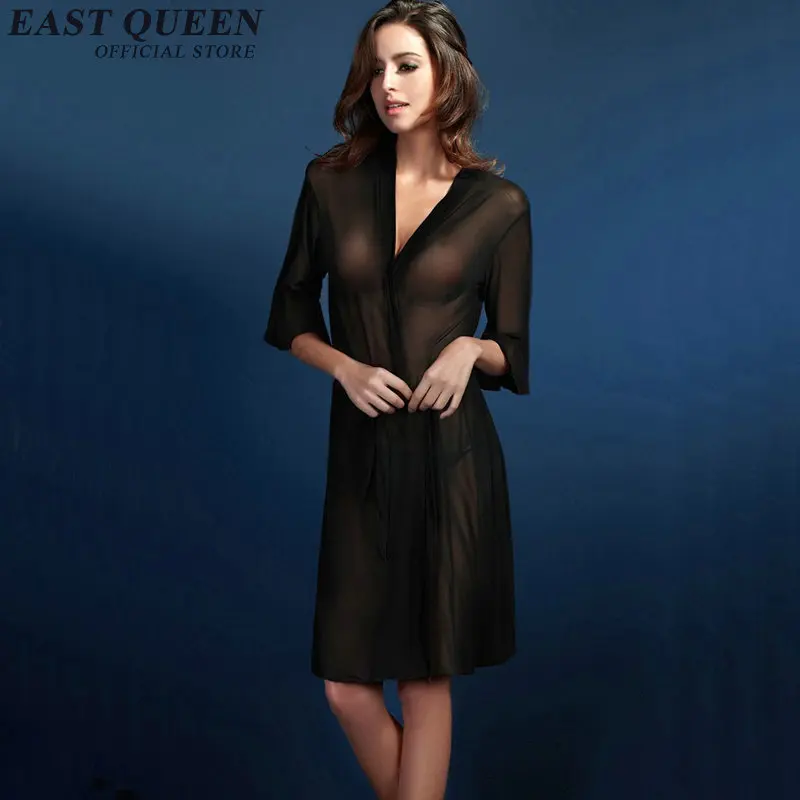 2018 Womens see through sleepwear Nightgown female Sexy summer nightgown Ankle-length nightgown KK771 YX
2018 Womens see through sleepwear Nightgown female Sexy summer nightgown Ankle-length nightgown KK771 YX