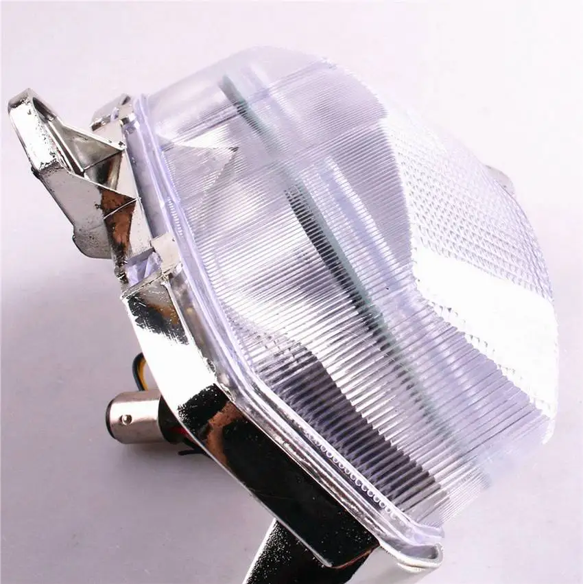 LED Rear Turn Signal Brake Tail Light Integrated For Kawasaki Ninja ZX6R 1995-1997 ZX9R 1994-1997 Clear
LED Rear Turn Signal Brake Tail Light Integrated For Kawasaki Ninja ZX6R 1995-1997 ZX9R 1994-1997 Clear